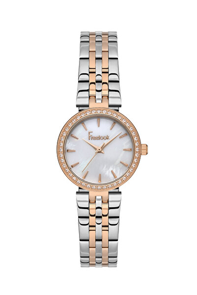 Freelook Lumiere Silver and Rose Gold Stainless Steel Watch for Women FL.1.10...