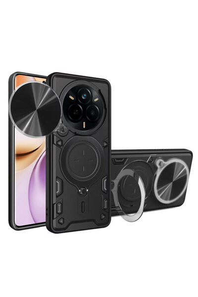 Techsuit Θήκη Realme 14 Pro CamGuard Pro, μαύρη