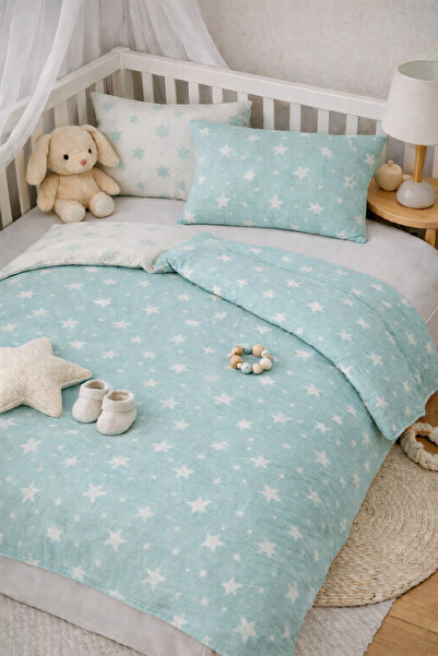 NazeninHome Muslin Baby |   Jacquard Muslin Baby Duvet Cover Set 100% Cotton ...