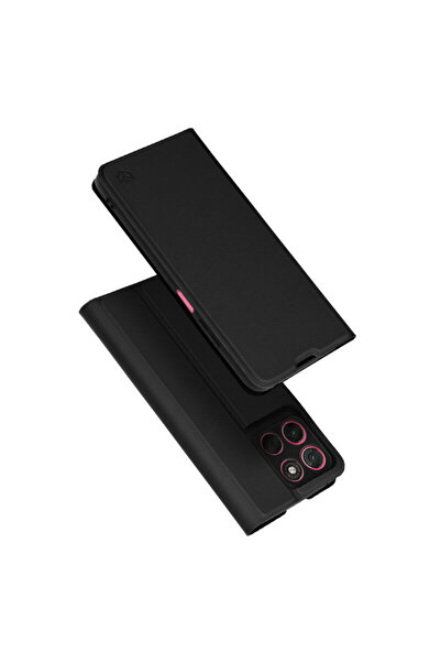 Techsuit Motorola Moto G57 Power Magskin Book Case, Black