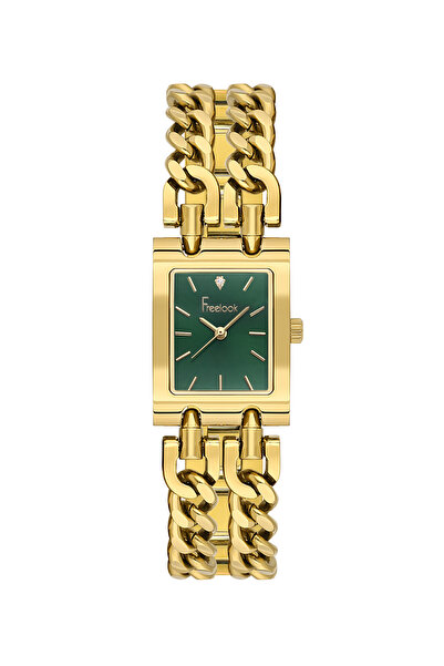Freelook ساعة جولي الذهبية المصنوعة من الفولاذ المقاوم للصدأ للنساء FL.1.10538-3