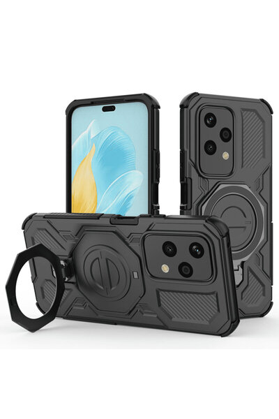 Techsuit Husa Honor 200 Lite Carbon Shield PRO, μαύρο