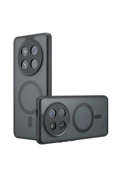 Techsuit Honor Magic 7 Lite PureFrost MagSafe, negru înghețat