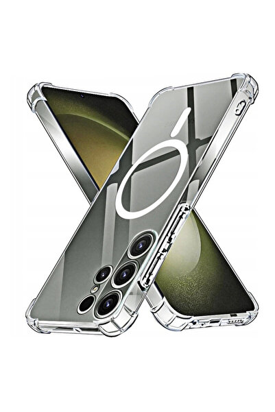 Techsuit Samsung Galaxy S23 Ultra, silicon transparent rezistent la șocuri, M...