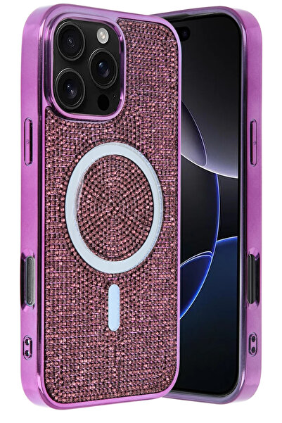 Joko غطاء STOROZAL لهاتف iPhone 16 Pro Max Helen Magsafe - (223323) أرجواني غامق