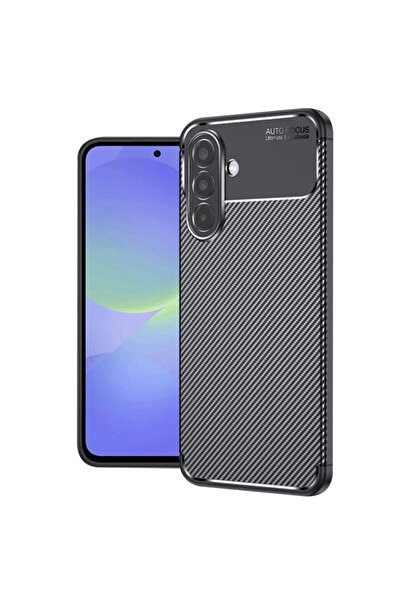 Techsuit Θήκη Samsung Galaxy A36 5G από ανθρακονήματα, μαύρη