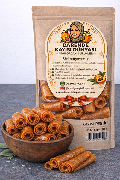 Darende Kayısı Dünyası Malatya Kayısı Pestili (500 Gr)