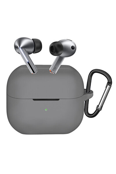 Techsuit Samsung Galaxy Buds 3 Silicone Case, gray