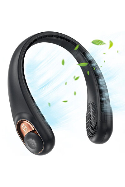 Techsuit Ventilator portabil pentru gât, USB-C, 5200mAh S9