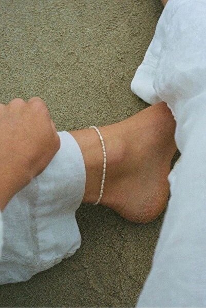 GLORY AYNUR Gerçek Arpa İnci Halhal