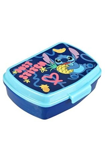 Lilo & Stitch Blue Lunch Box with Stitch Design for Girls - 630 ml