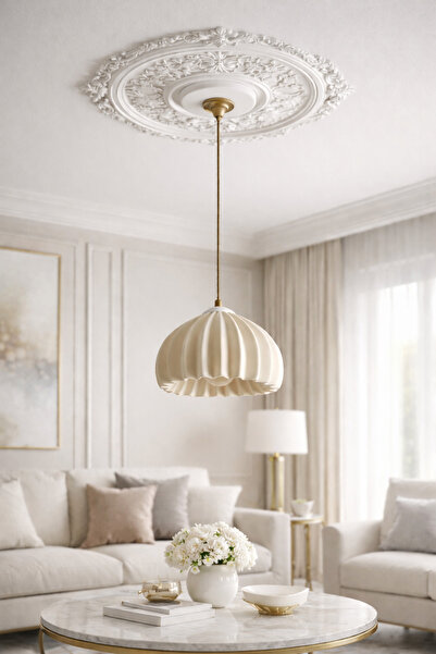 DREAM MODE Solis Modern Tekli Sarkıt Avize Salon ve Mutfak Aydınlatması Şık B...