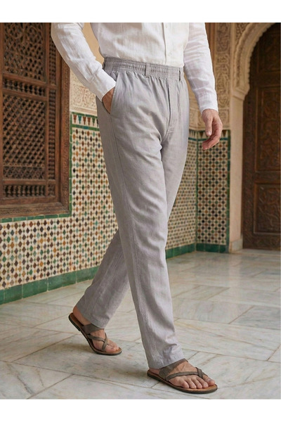 ALVİSTA Men's 100% Cotton Sports Shalwar