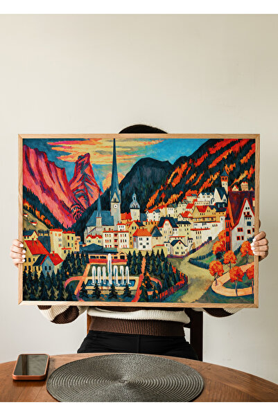 ARTHOUSECOLLECTIVE Sanatçı / Ernst Ludwig Kirchner Koleksiyonu - Yatay - Çerç...