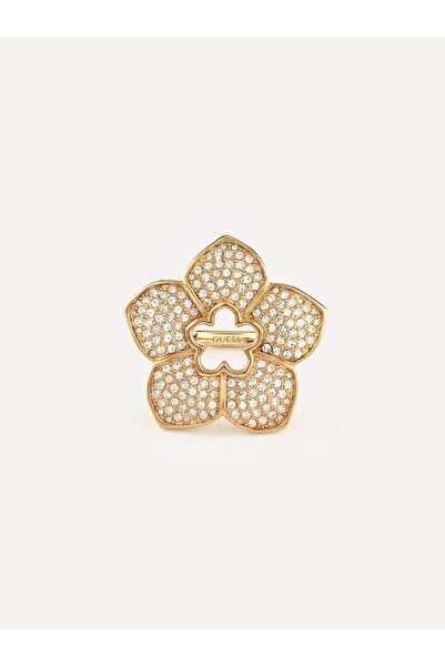 Guess 35Mm Pave Flower Maxi Ring