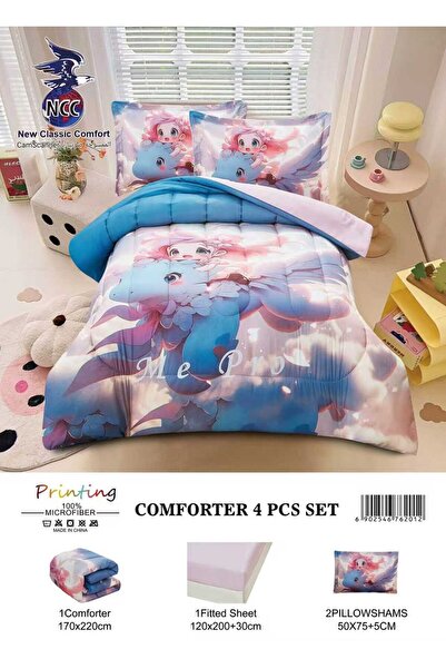 NCC Children's patterned mattress set (4 pieces) - Single