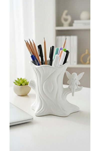 Markasız ucuz Babura Fairy Tale Pen Holder and Makeup Organizer 12X9 cm