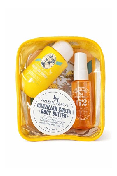 Lafme Beauty A luxurious Brazilian Crush-scented body care set with a stylish...