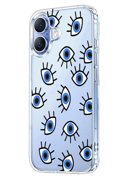 3GEN CASE İphone 17 Kılıf Desenli Lüx Şeffaf Silikon Kılıf