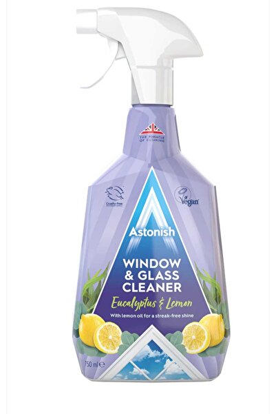 Astonish Window and glass cleaning solution, Eucalyptus & Lemon 750 ml
