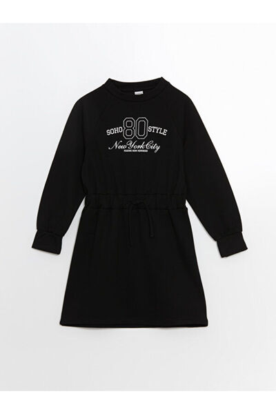 LC Waikiki Rmz Gi̇yi̇m Farkiyla Zero Roba Collar Girl's Dress