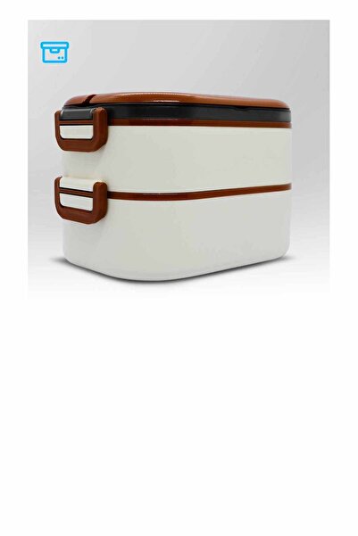 SUPERPUP Yemek Kabı Lunch Box BEJ Diyet Beslenme Kutusu Saklama Kabı Çatal Ka...