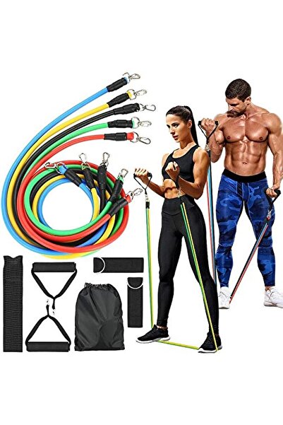 ENAR tebrigo Resistance Bands Set, Exercise Bands with Handles, Door Anchor, ...