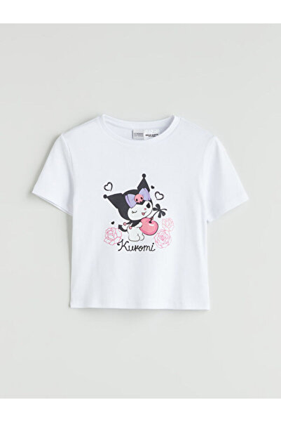 LC Waikiki منتجات فريزن ستور التي لا مثيل لها I تي شيرت قصير للفتيات مطبوع عل...