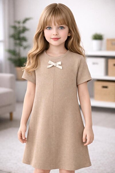 COLORDS Girl's Bow Detail Knitted Dress