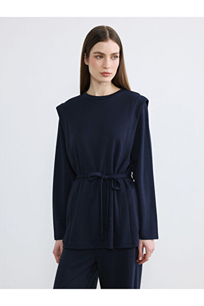 LC Waikiki RMZ GİYİM FARKIYA سترة نسائية ذات ياقة روبا ناعمة الملمس