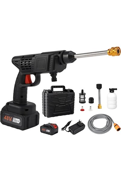 OEM Aparat de Spălat cu Presiune Tip Pistol, Portabil, cu Acumulator Li-Ion 48V