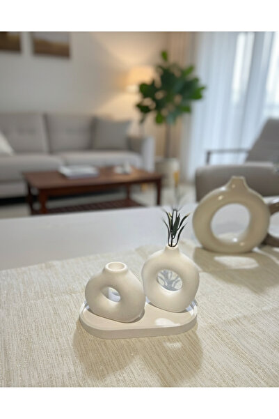 LİYA COLLECTİON Modern&Şık Dekoratif Vazolar/Sunum Tabağı