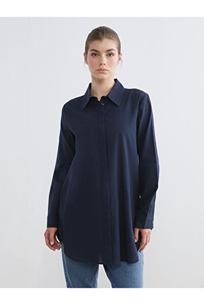 LC Waikiki Rmz Gi̇yi̇m Farkiyla Textured Women's Shirt Tunic