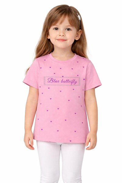 Yale Kids تي شيرت للفتيات من عمر 1-4 سنوات