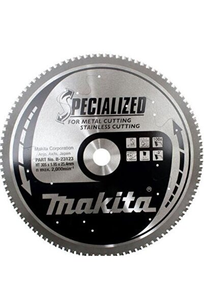 Makita B-23123 - Metal Kesme Daire Testere 305x100 Diş - B-23123