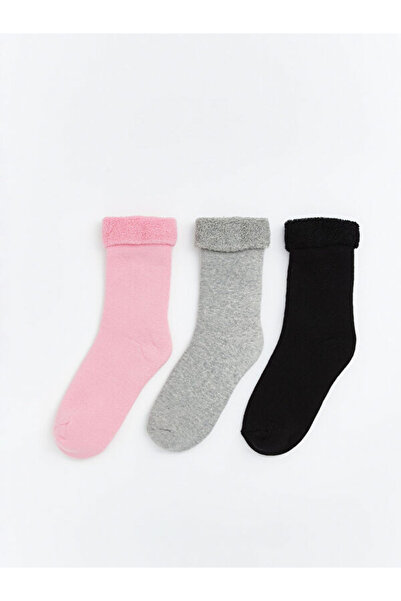 LC Waikiki Unique Products from Freezen Store I Girls' Towel Socks 3-Piece Set