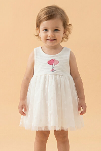 Tuabella Girl's Tulle Dress Birthday Special Occasion Dress