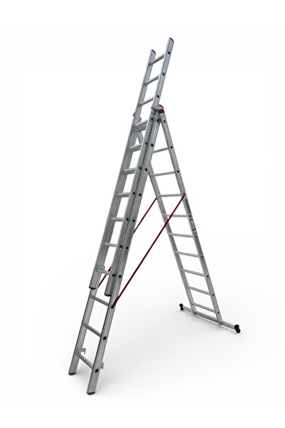 DAİMER 3x3 (9 Mt) A Tipi Sürgülü Alüminyum Merdiven