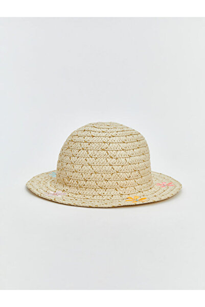 LC Waikiki Quality Pieces from Çelebi Store Baby Girl Straw Hat