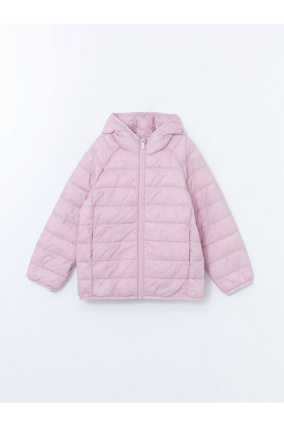LC Waikiki Rmz Gi̇yi̇m Farkiyla Hooded Girl's Puffer Jacket