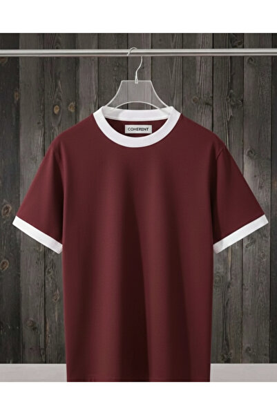 COHERENT Unisex Men/Women Plain Different Collar Oversize Cotton T-Shirt T-Shirt