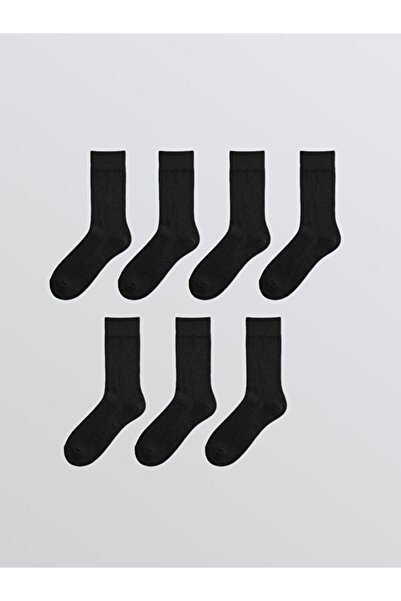 LC Waikiki Rmz Gi̇yi̇m Farkiyla Men's Sock Socks 7-Pack