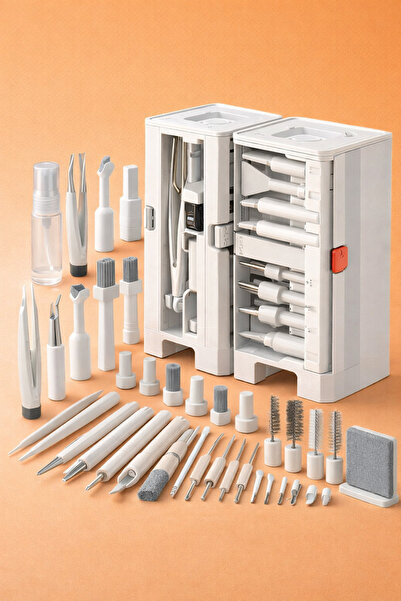 bbtech 32 Parça Elektronik Temizleme Kiti Laptop/Telefon/Kulaklık/Klavye/Kame...