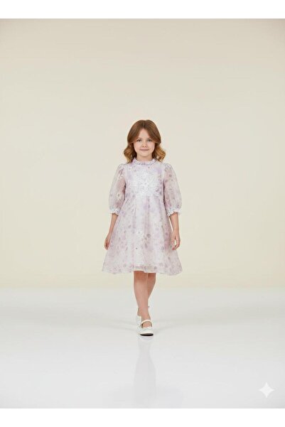 Pyramid masterpieces Elegant and soft girls' dress