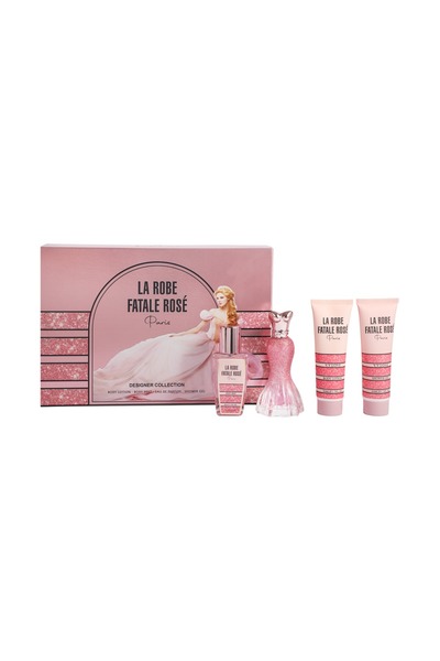 Perfumes بكج لا روبي فنتالي روز 5قطع