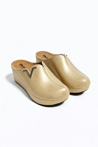 solariz Women's V-Buckle Closed Anatomical Orthopedic Sole Padded Heel Comfor...