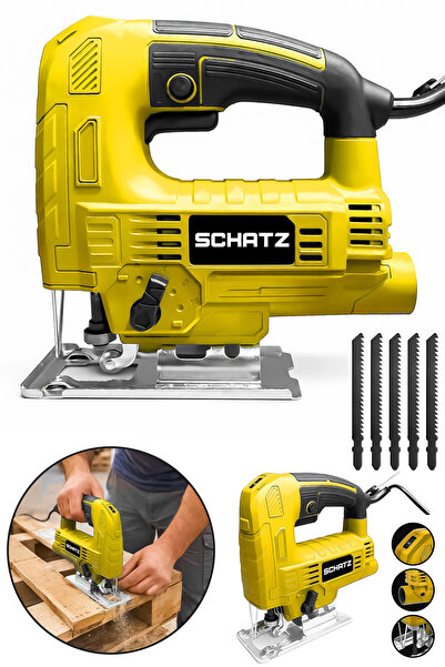 Schatz 550W Sjs Metal Şanzıman 5 Kademe Devirli Pandül Ayarlı Bakır Sargılı D...