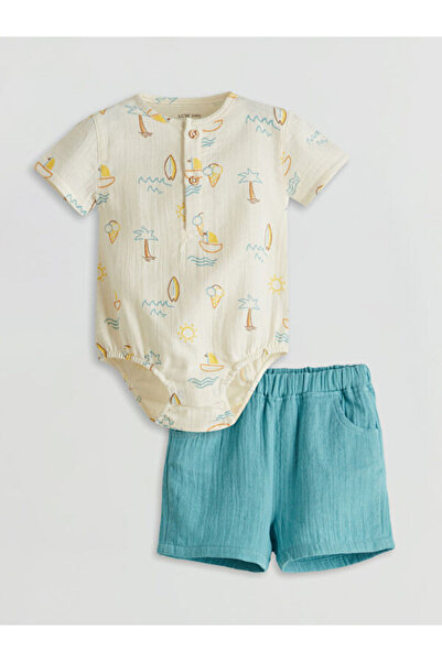 LC Waikiki منتجات فريزن ستور الفريدة من نوعها I طقم ملابس داخلية وشورت مطبوع ...