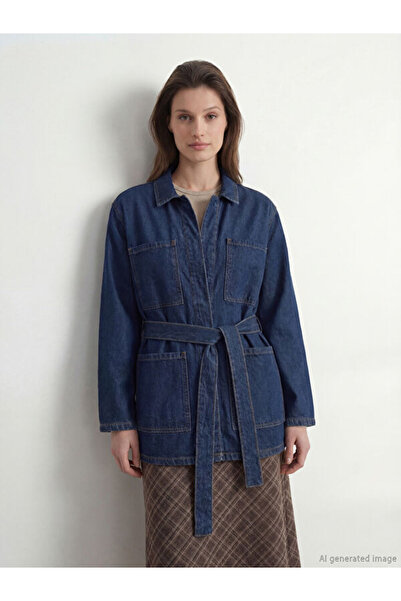 LC Waikiki Shirts from Uzg Store to Style Keepers Women's Jean Jacket with Ro...