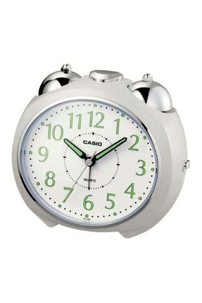 Casio Table Alarm Clock White/Green